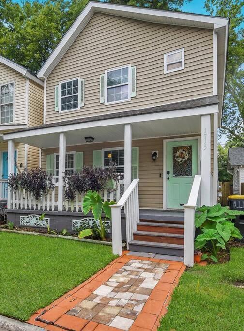 New Cheerful Renovated Home - 5 Min To Downtown! 薩凡納 外观 照片